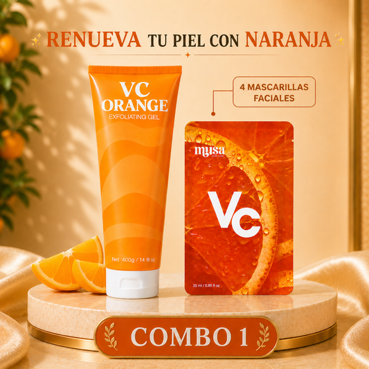 EXFOLIANTE DE NARANJA PARA PIEL