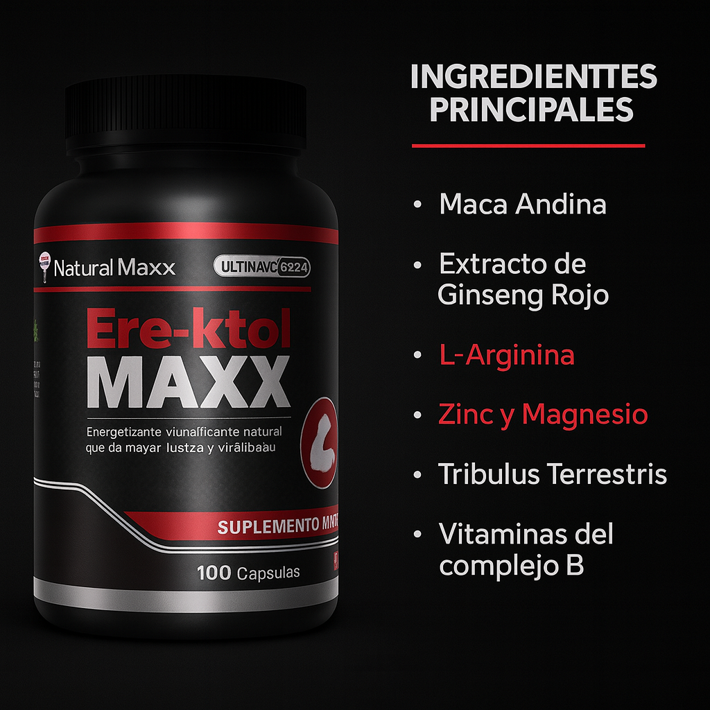 🐂 2X1 ERE-KTOL MAXX / FUERZA MASCULINA EXTREMA 🔥