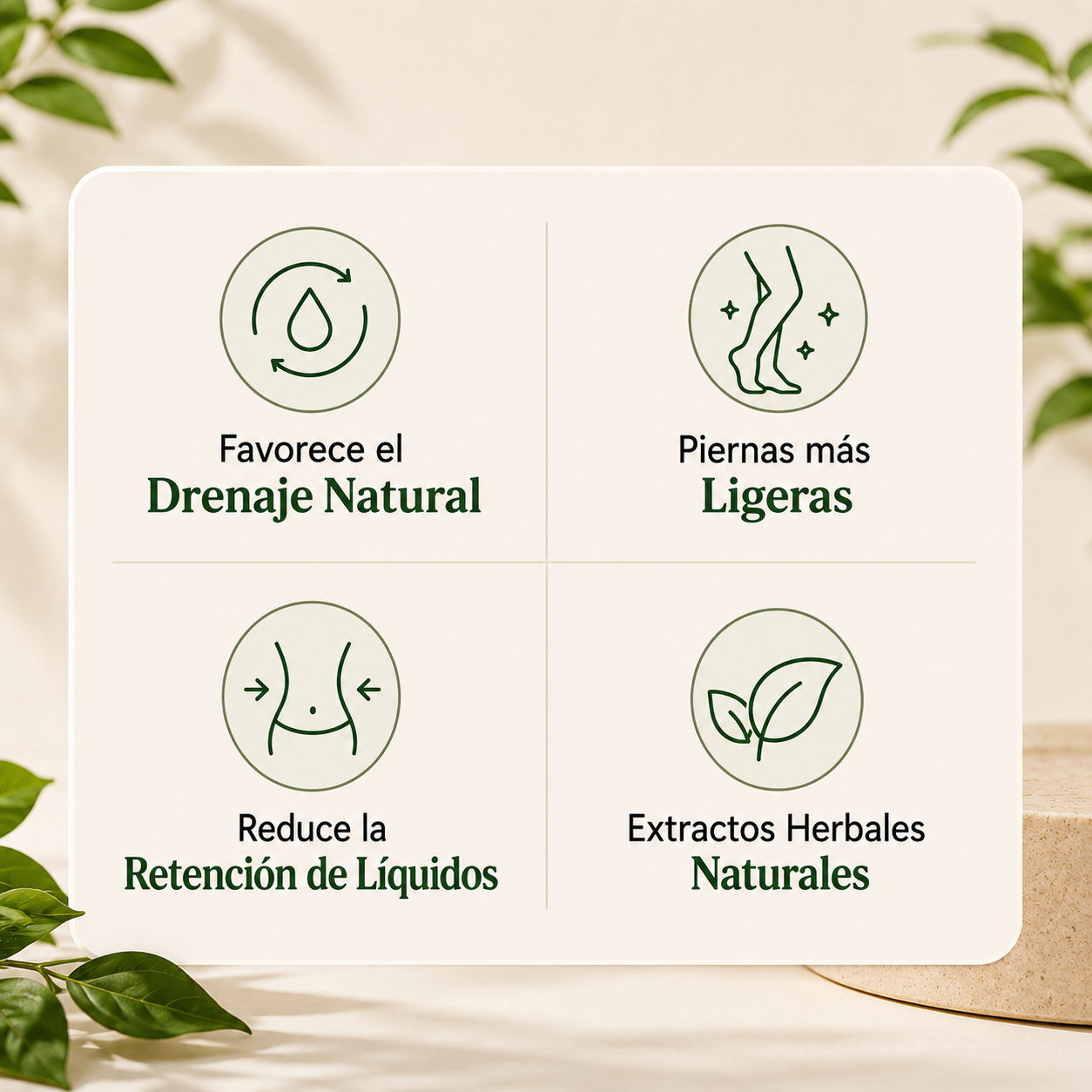 Aurelys Drenaje Linfático | Gotas Naturales para la Retención de Líquidos