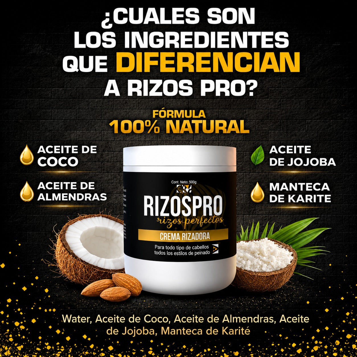 RIZOS PRO - CREMA 100% EFECTIVA